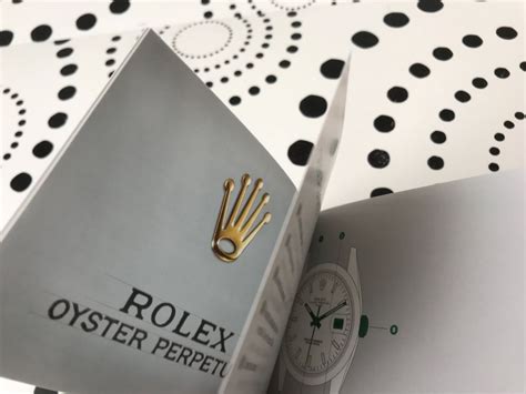 rolex oyster perpetual operating instructions